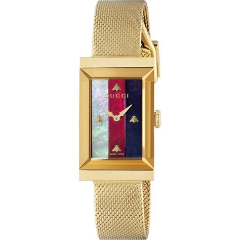 gucci g frame mesh ladies watch|gucci interchangeable watch straps.